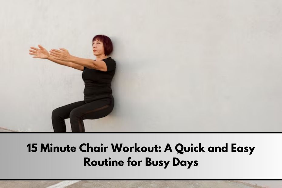 15 Minute Chair Workout