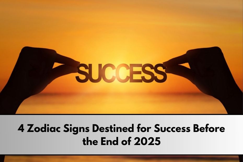 4 Zodiac Signs Destined for Success Before the End of 2025