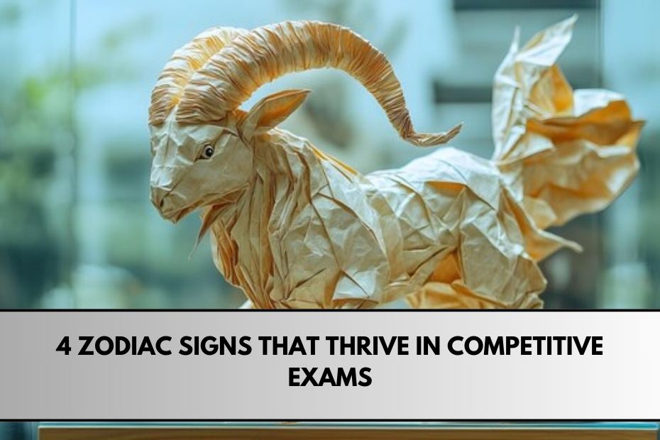 4 Zodiac Signs That Thrive in Competitive Exams