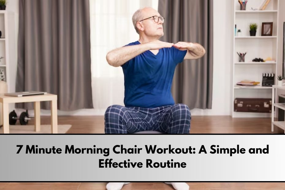 7 Minute Morning Chair Workout