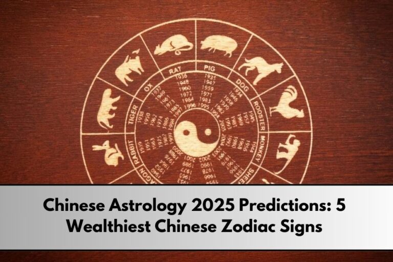 Chinese Astrology 2025 Predictions 5 Wealthiest Chinese Zodiac Signs