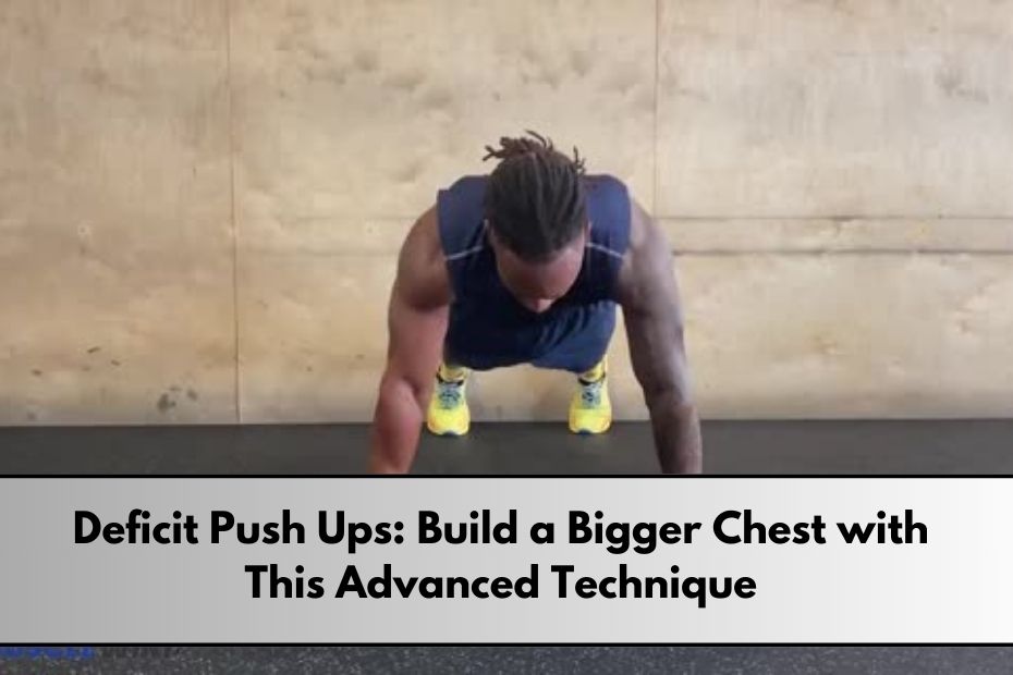 Deficit Push Ups