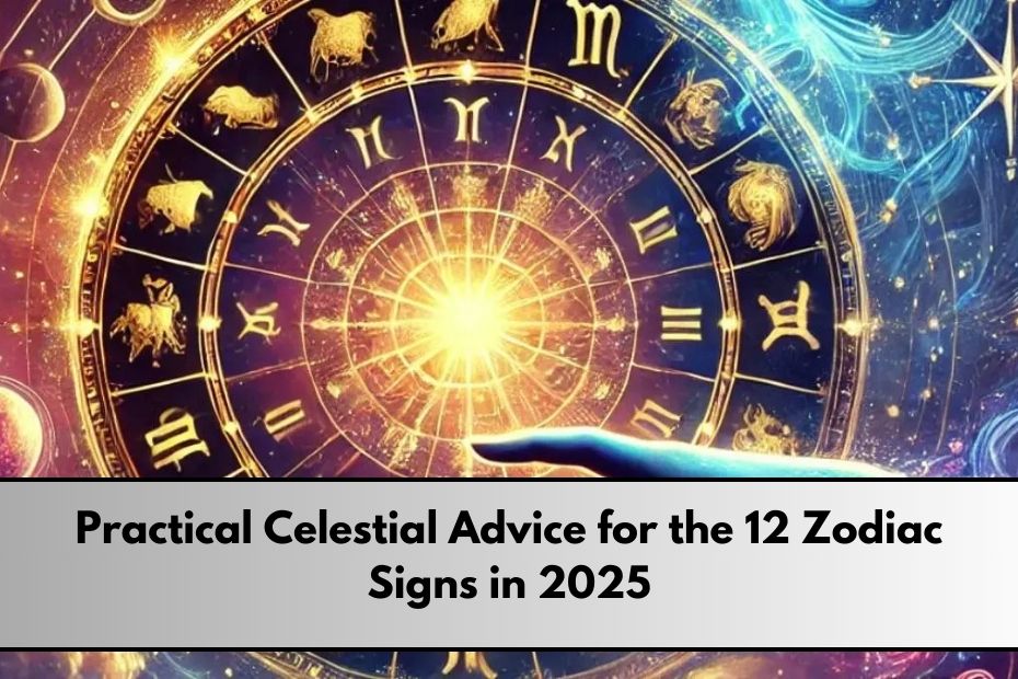 Practical Celestial Advice for the 12 Zodiac Signs in 2025