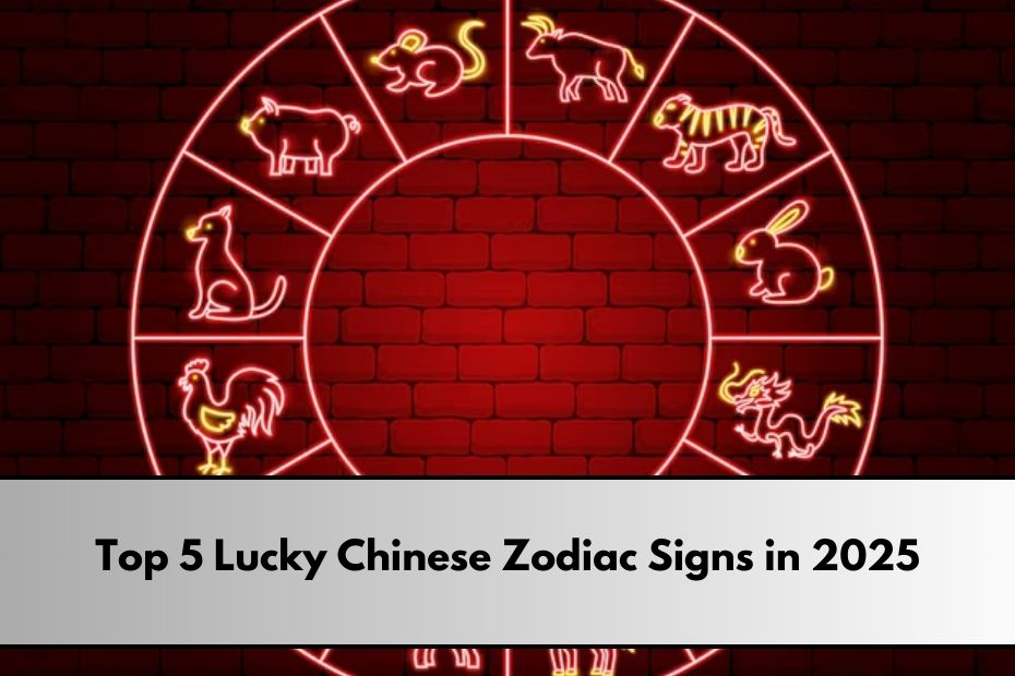 Top 5 Lucky Chinese Zodiac Signs in 2025