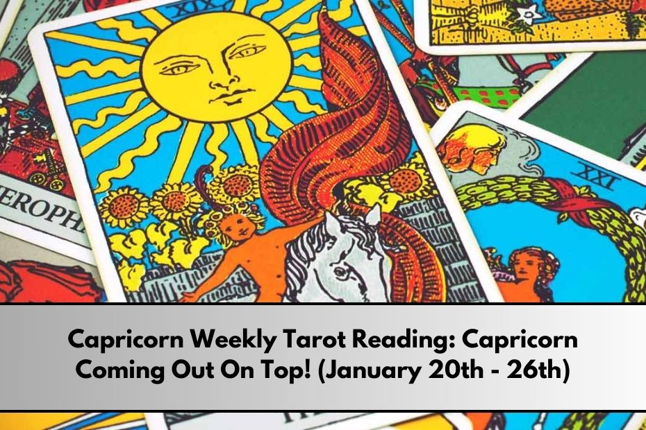 Capricorn Weekly Tarot Reading