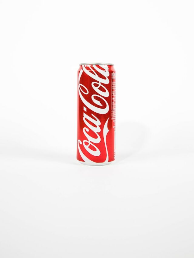 red Coca-Cola can