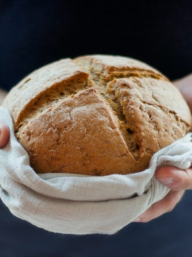 person holding pastry