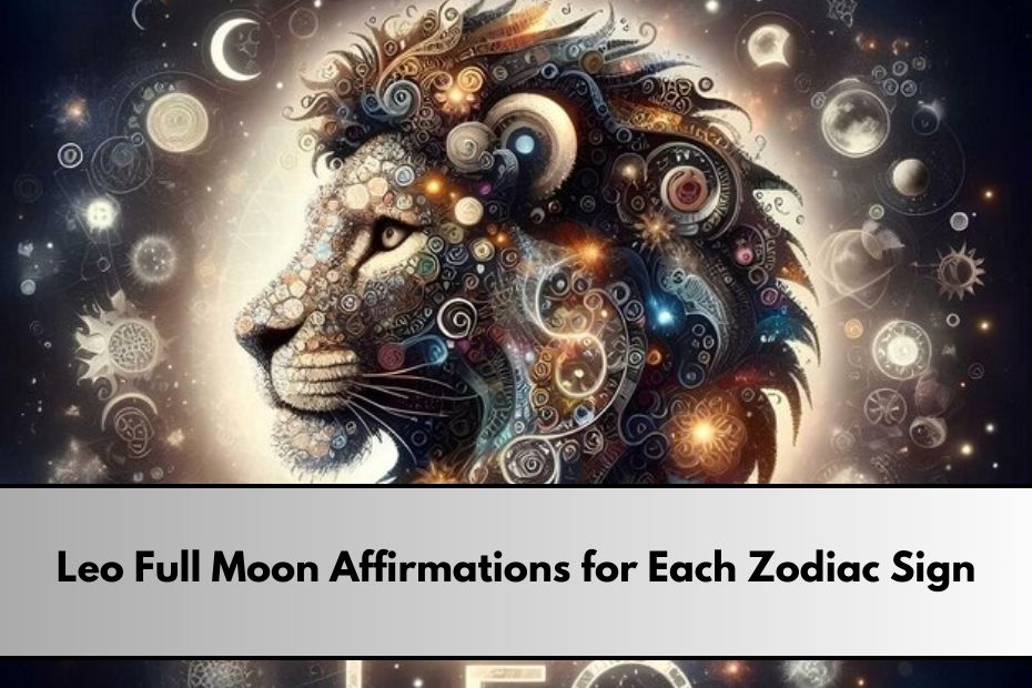 Leo Full Moon Affirmations for Each Zodiac Sign