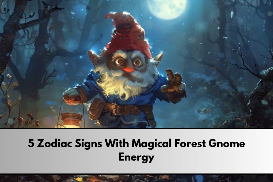 Zodiac Signs With Magical Forest Gnome Energy