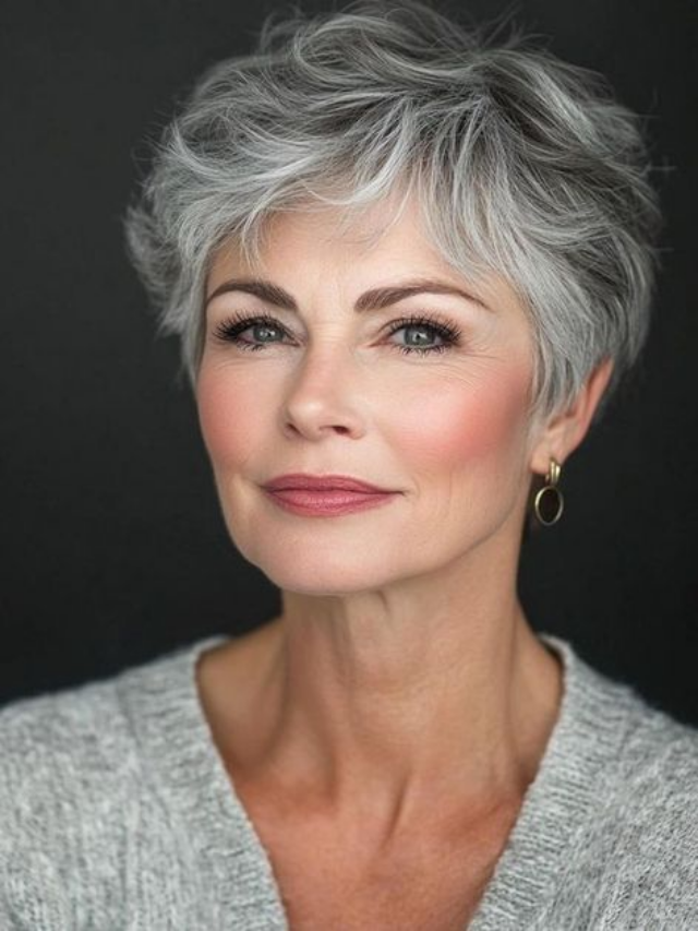 Timeless & Chic Short Haircuts for Older Women